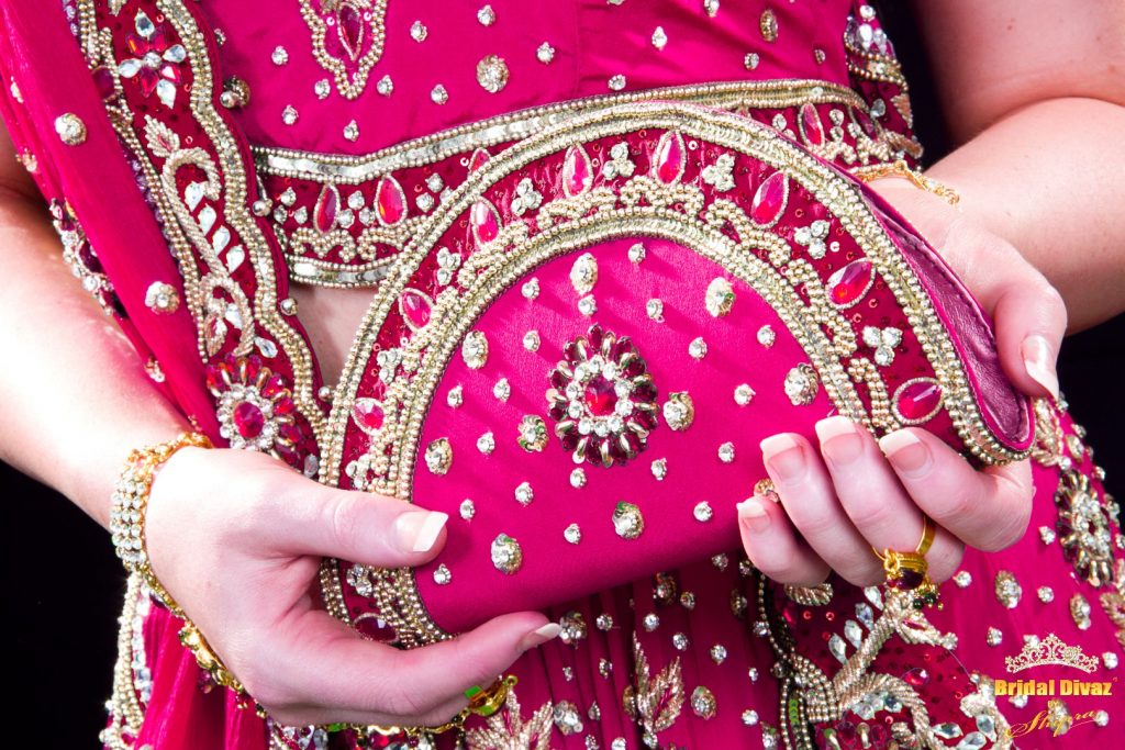matching bridal clutches by BRIDAL DIVAZ ® by SHIPRA