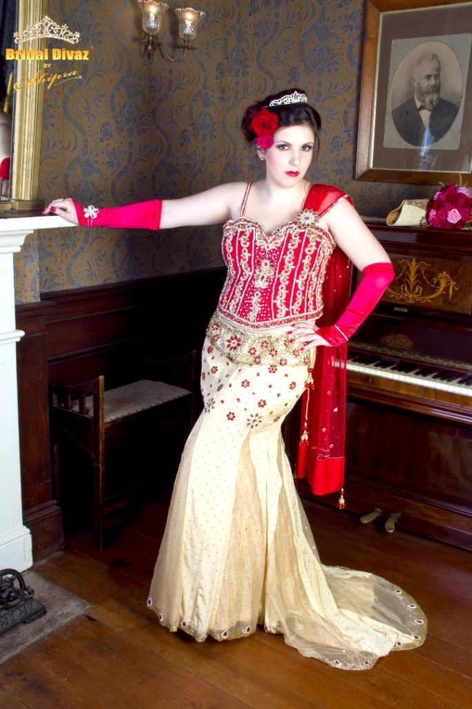 Custom made bridal wear BRIDAL DIVAZ ® by SHIPRA